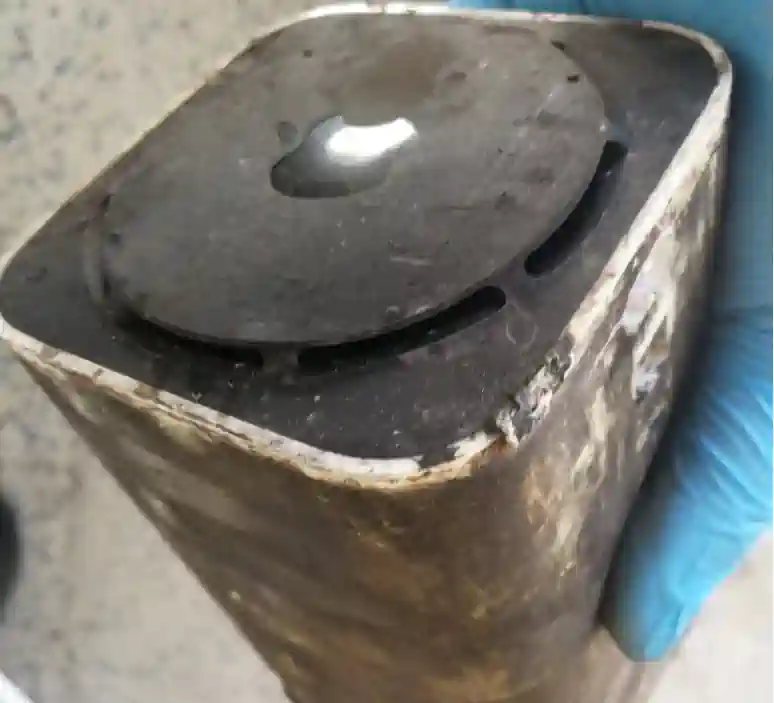 Bild verbrannte apple time capsule