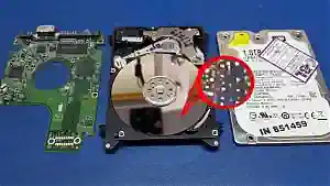 Datenrettung Festplatte physikalisch beschädigt