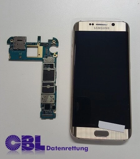 Samsung S6 Edge Datenrettung erfolgreich Samsung S6 Edge Wasserschaden | CBL Datenrettung