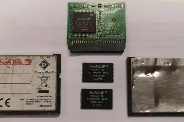 Datenrettung CF Karte beschädigt Bild beschädigte cf Karte zur Datenrettung